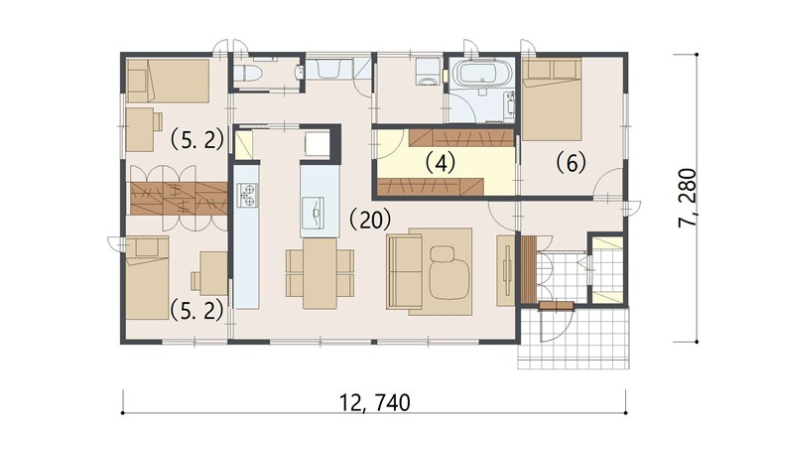 実例⑥：大型ファミクロで収納問題解決