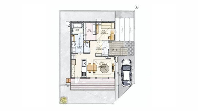 実例⑦：バリアフリー・老後対応型