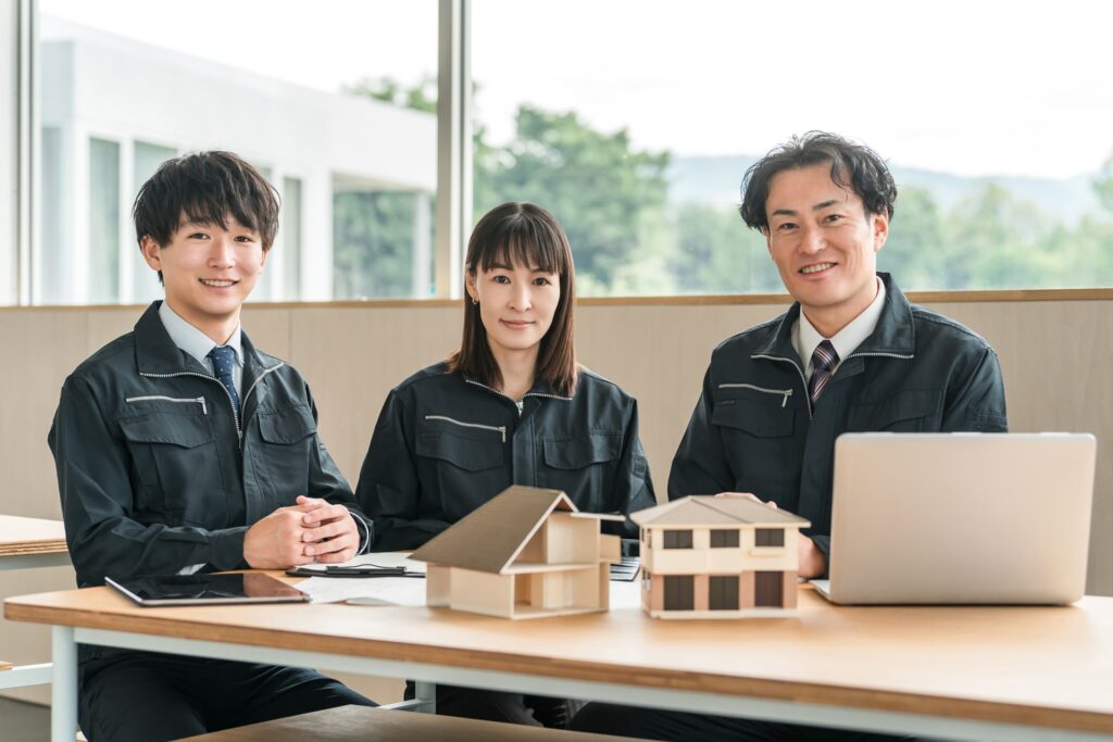 住宅会社社員の写真