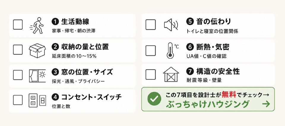 設計士が教える──セカンドオピニオンで本当にチェックすべき7項目