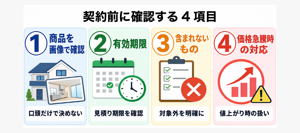 注文住宅の見積もりで最も注意すべきポイント