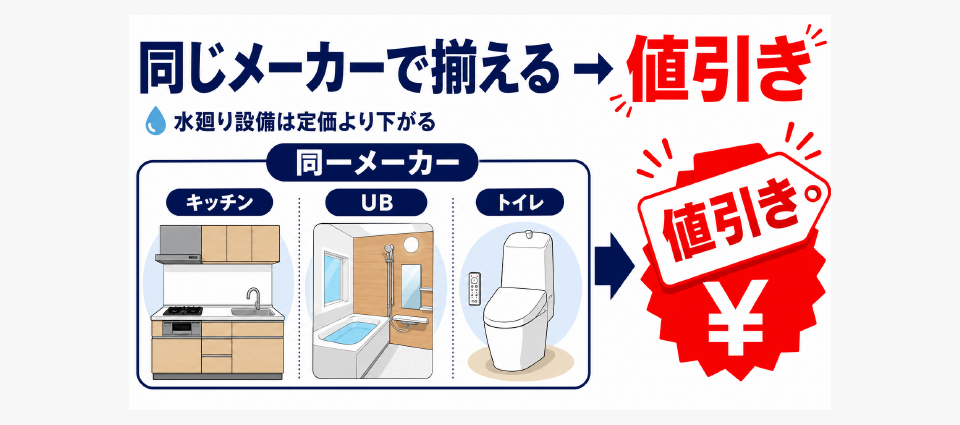 水廻り設備は「交渉の余地」がある