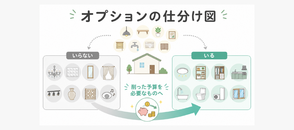 標準仕様外のオプション、その「いる・いらない」を見極める