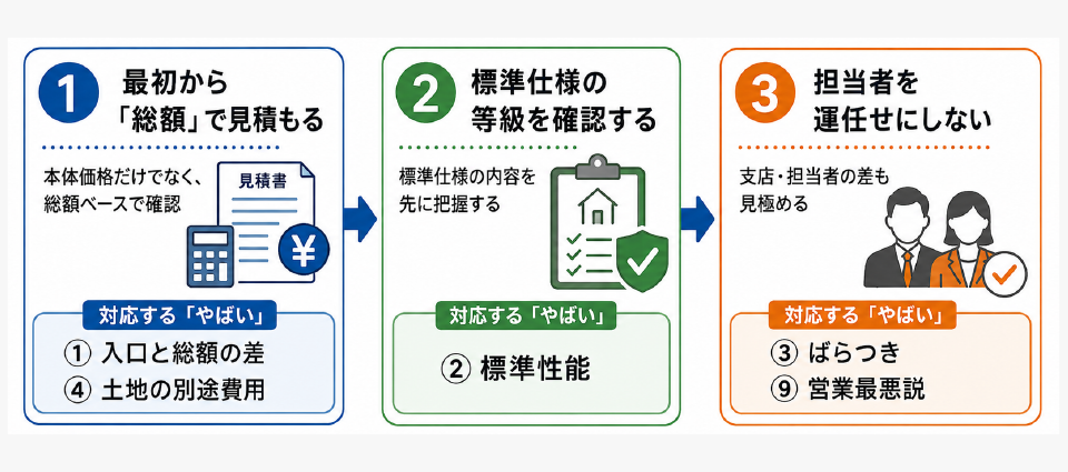 「やばい」を回避する3つの方法＋契約前チェックリスト